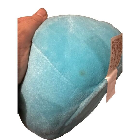 Vintage Dan Dee Dandee Plush Basket Flower with Smiley Face Blue Purple New - Picture 5 of 12